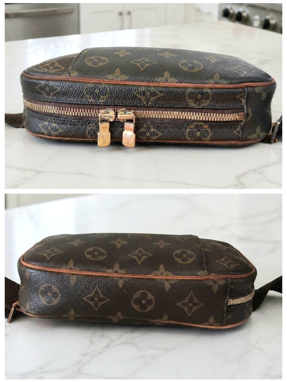 Louis Vuitton Vintage Pochette Gange Monogram Bumbag ✨ COA - Picture 14 of 16